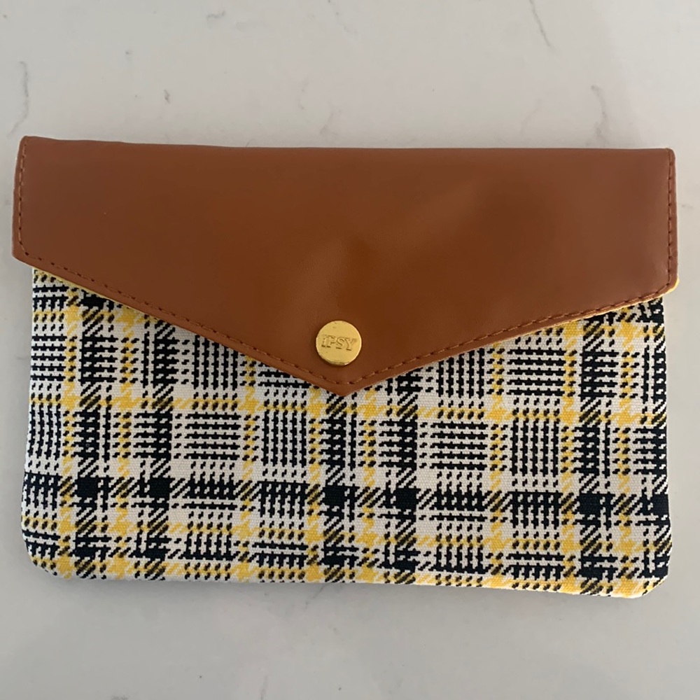 New Tartan make up bag